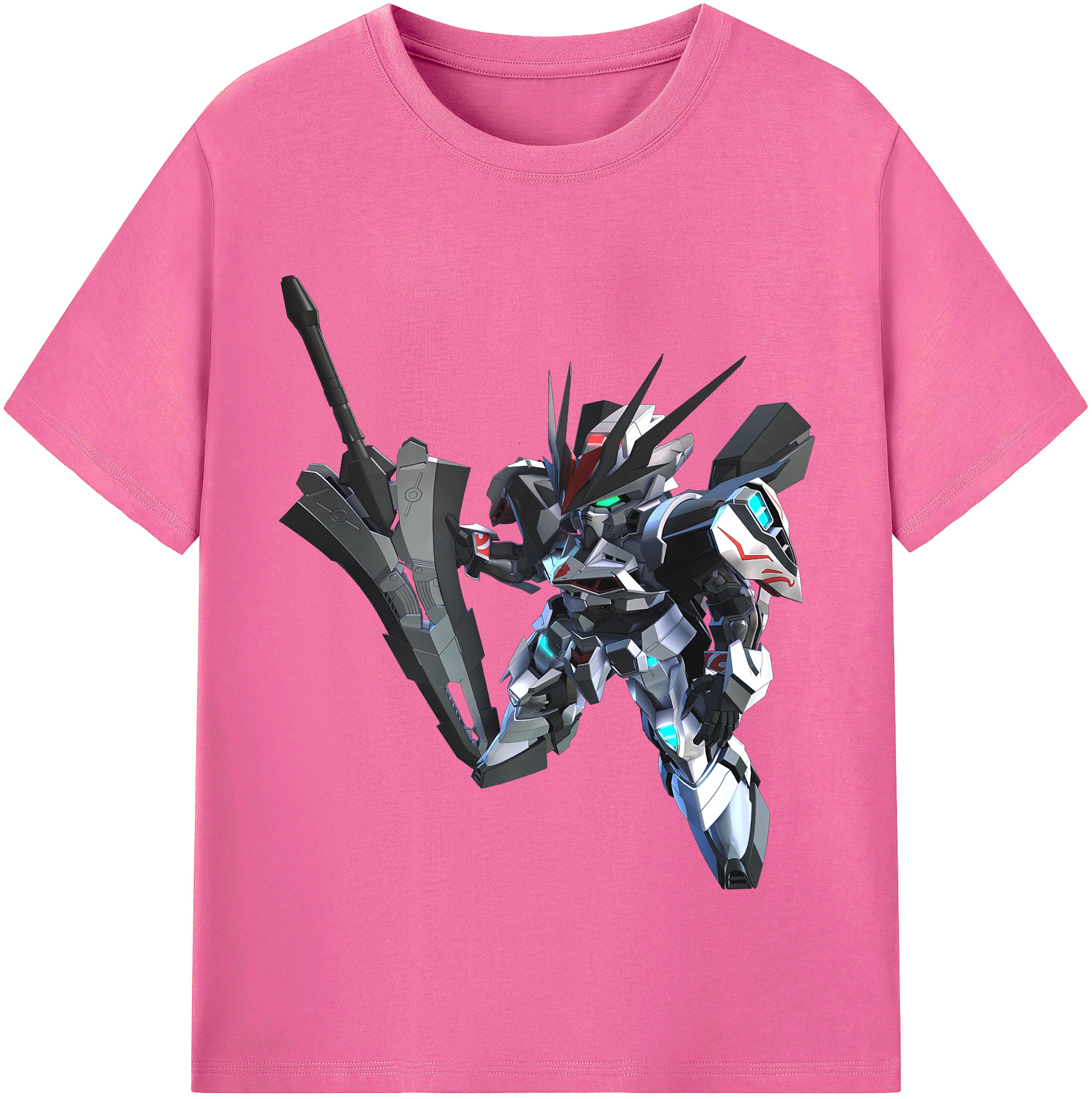 （画像用） 機動戦士ガンダム Mobile Suit Gundam レディースカジュアルプリントTシャツ（綿100％）